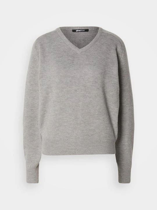 Zdjęcie produktu Sweter Gina Tricot szary melanż