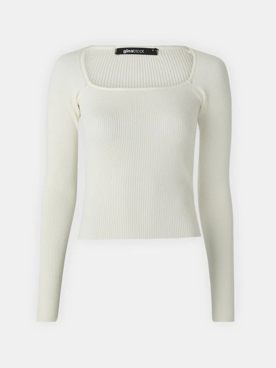 Zdjęcie produktu Sweter Gina Tricot mleczny