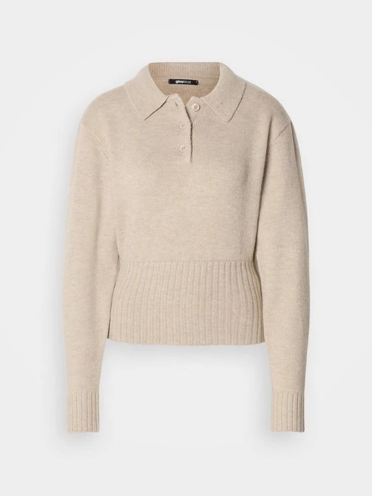 Zdjęcie produktu Sweter Gina Tricot beżowy