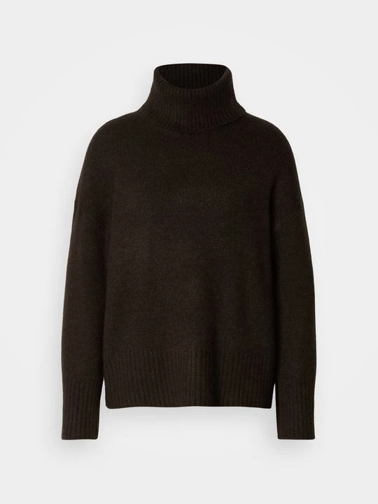Zdjęcie produktu Sweter Gina Tricot ciemnobrązowy