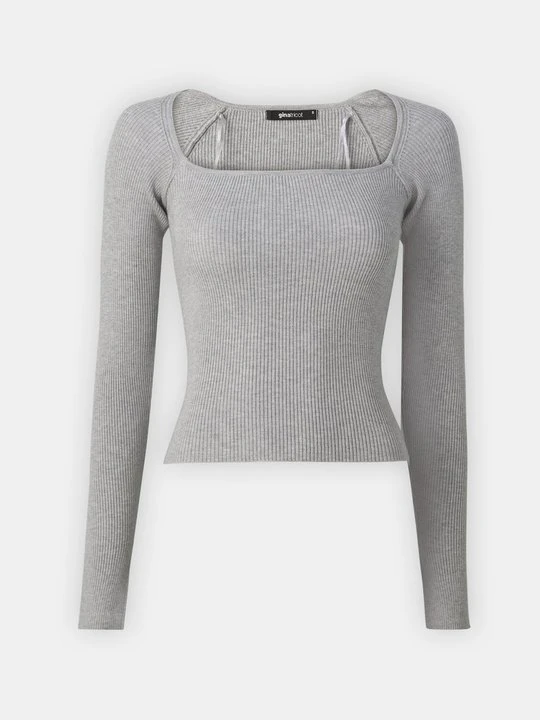 Zdjęcie produktu Sweter Gina Tricot szary