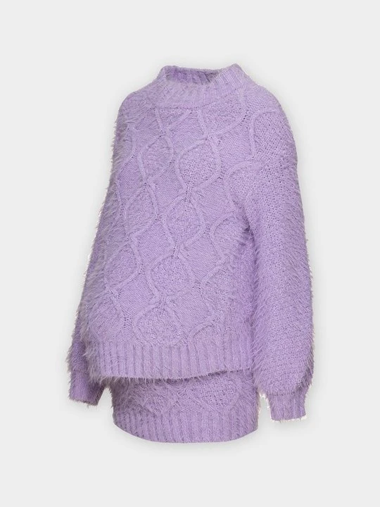 Zdjęcie produktu Sweter Glamorous liliowy