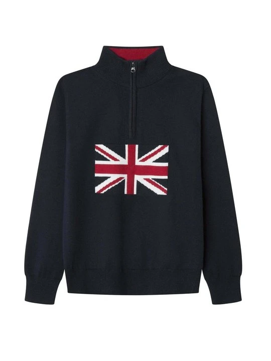 Zdjęcie produktu Sweter Hackett London niebieski