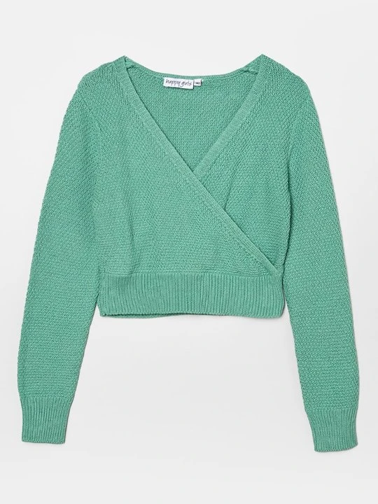 Zdjęcie produktu Sweter Happy Girls zielony