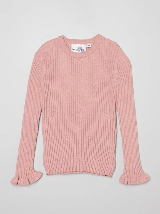 Zdjęcie produktu Sweter Happy Girls jasnoróżowy