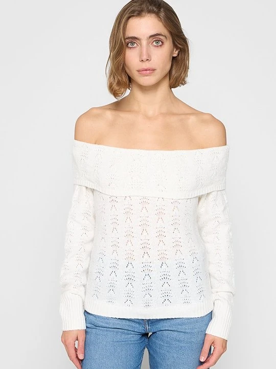 Zdjęcie produktu Sweter Hollister Co. biały