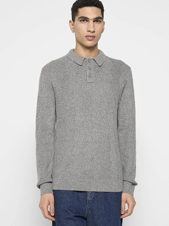 Zdjęcie produktu Sweter Hollister Co. szary