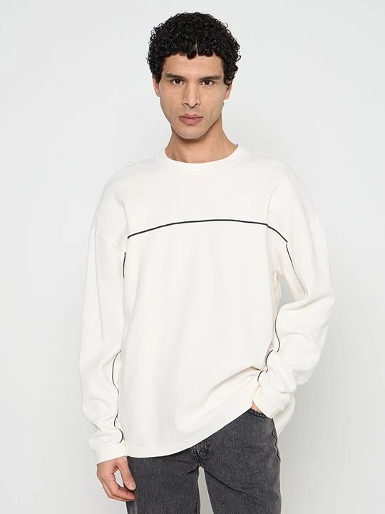 Zdjęcie produktu Sweter Hollister Co. mleczny