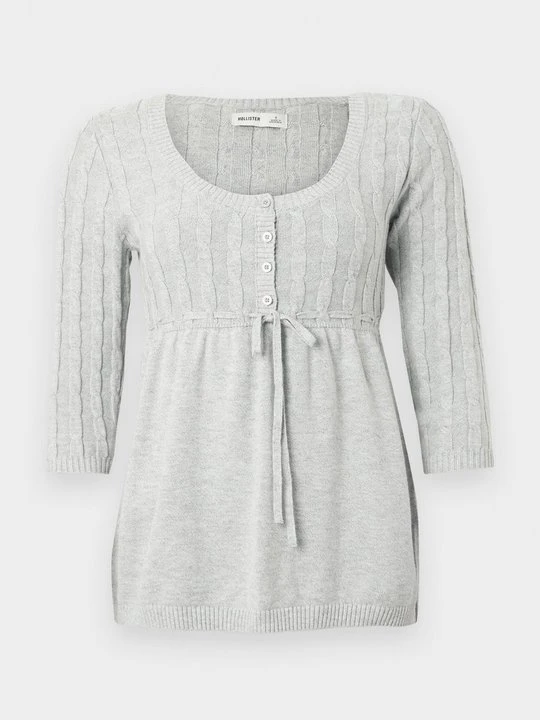 Zdjęcie produktu Sweter Hollister Co. szary