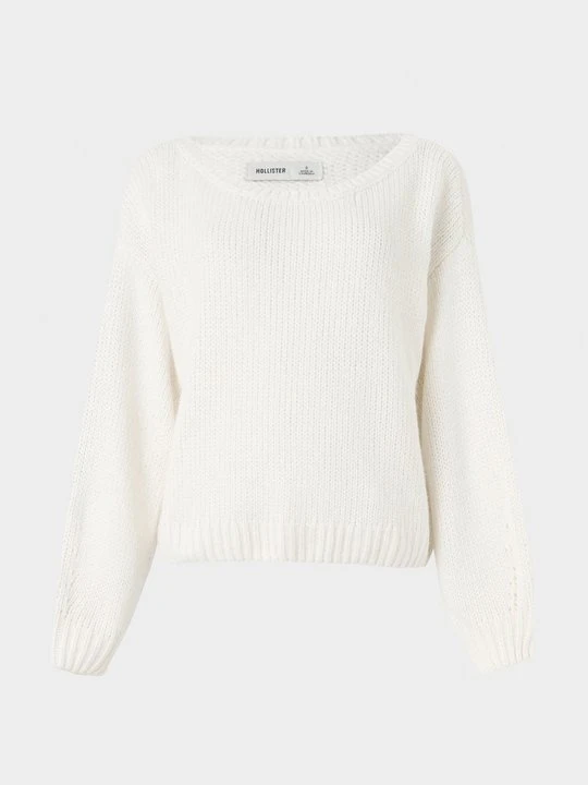 Zdjęcie produktu Sweter Hollister Co. biały