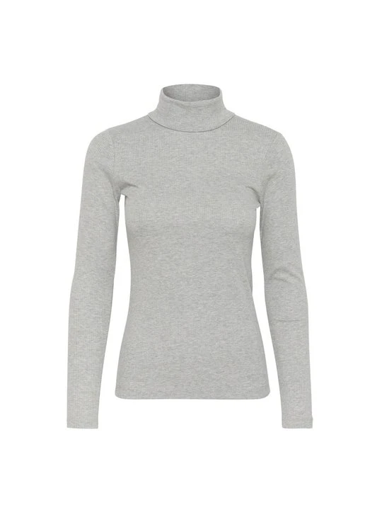 Zdjęcie produktu Sweter InWear jasnoszary melanż