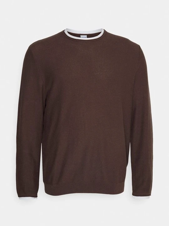 Zdjęcie produktu Sweter Jack&Jones ciemnobrązowy