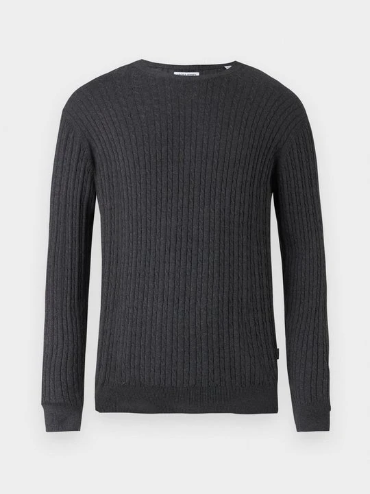 Zdjęcie produktu Sweter Jack&Jones ciemnoszary melanż