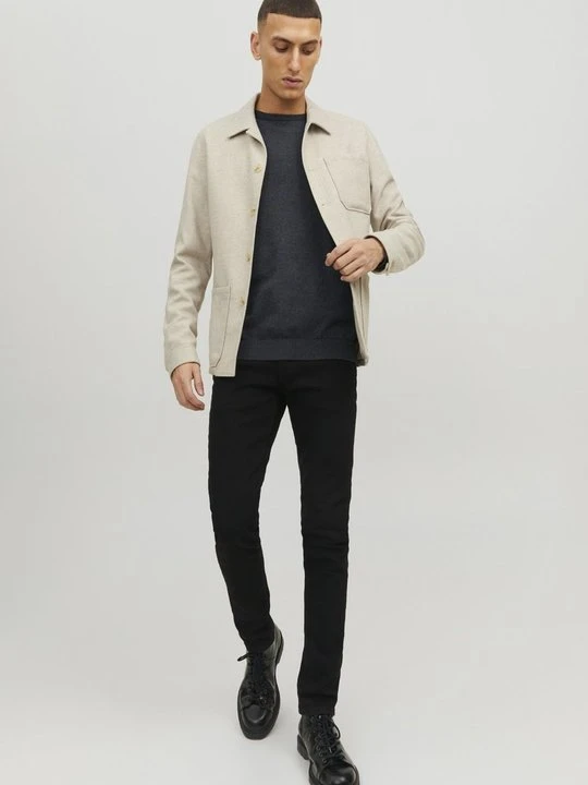 Zdjęcie produktu Sweter Jack&Jones ciemnoszary melanż