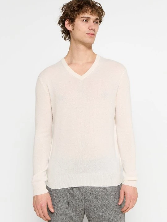 Zdjęcie produktu Sweter Just Cashmere mleczny