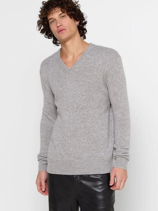 Zdjęcie produktu Sweter Just Cashmere jasnoszary