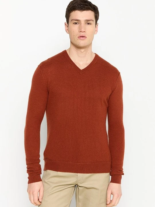 Zdjęcie produktu Sweter Just Cashmere brązowy