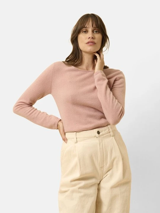Zdjęcie produktu Sweter Just Cashmere jasnoróżowy