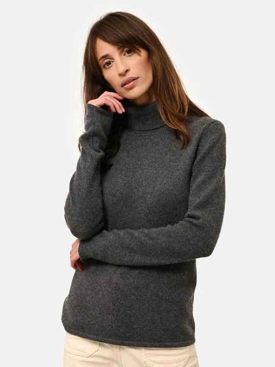 Zdjęcie produktu Sweter Just Cashmere ciemnoszary