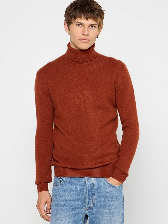 Zdjęcie produktu Sweter Just Cashmere brązowy