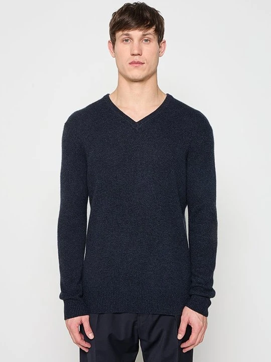 Zdjęcie produktu Sweter Just Cashmere granatowy