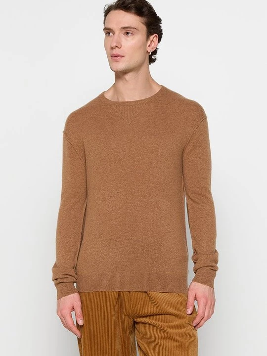 Zdjęcie produktu Sweter Just Cashmere brązowy