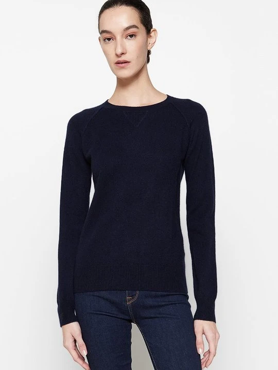 Zdjęcie produktu Sweter Just Cashmere granatowy