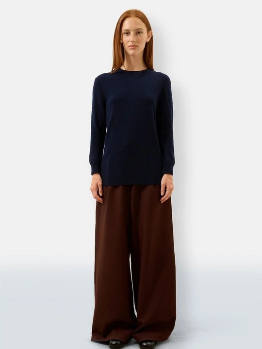 Zdjęcie produktu Sweter Just Cashmere granatowy
