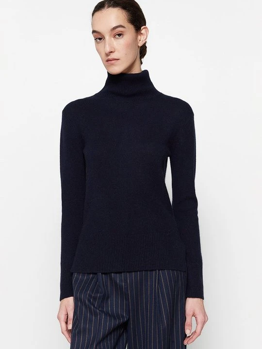 Zdjęcie produktu Sweter Just Cashmere granatowy