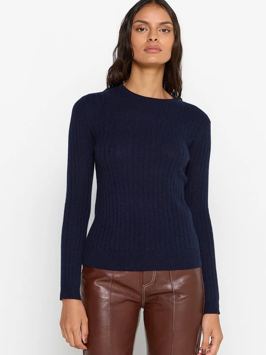 Zdjęcie produktu Sweter Just Cashmere granatowy
