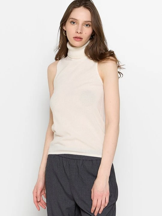 Zdjęcie produktu Sweter Just Cashmere mleczny