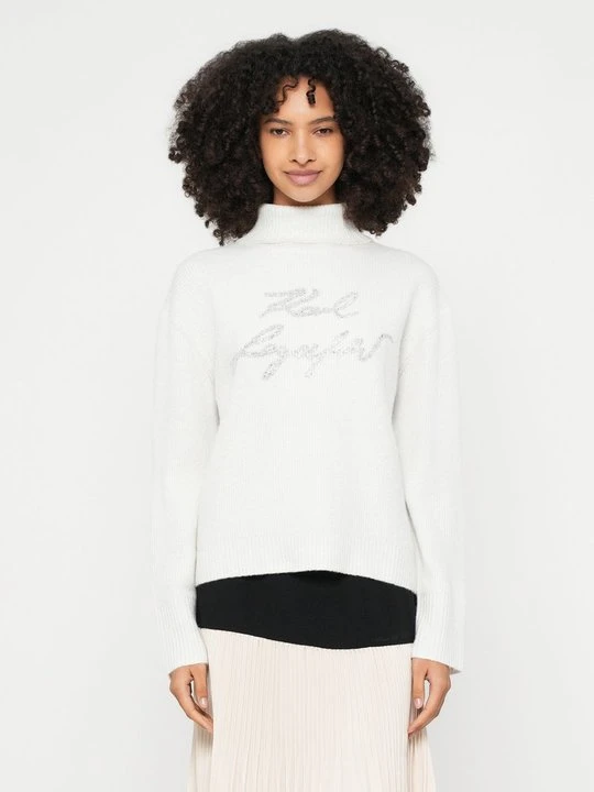 Zdjęcie produktu Sweter KARL LAGERFELD mleczny