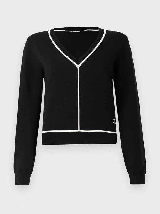 Zdjęcie produktu Sweter KARL LAGERFELD czarny