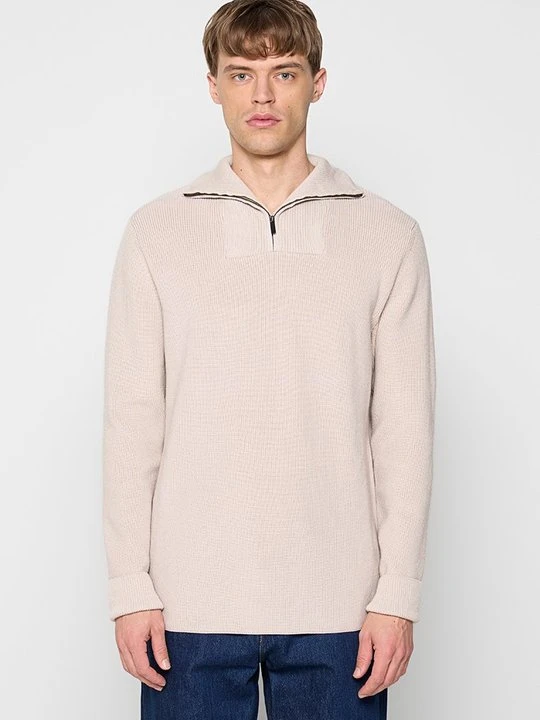 Zdjęcie produktu Sweter KnowledgeCotton Apparel beżowy
