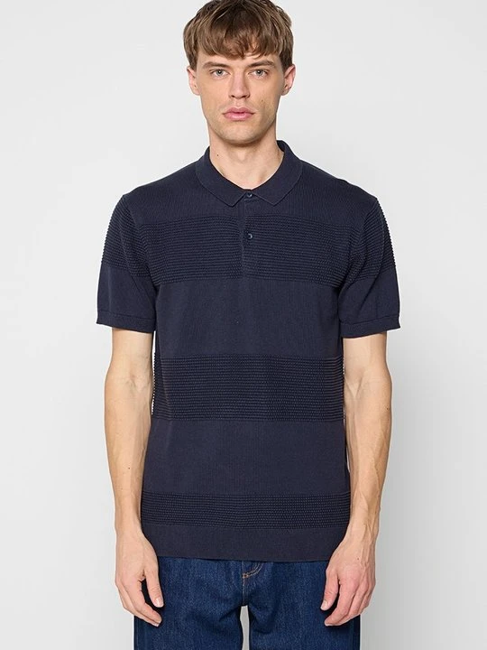 Zdjęcie produktu Sweter KnowledgeCotton Apparel granatowy