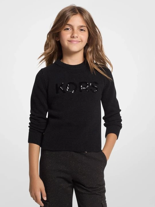Zdjęcie produktu Sweter KORS z cekinami Michael Kors CZARNY (Czarny)