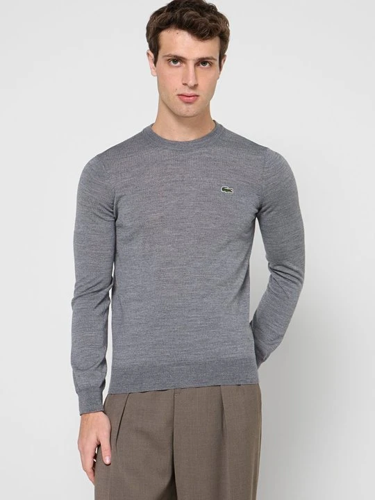 Zdjęcie produktu Sweter Lacoste srebrny