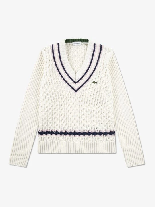 Zdjęcie produktu Sweter Lacoste biały