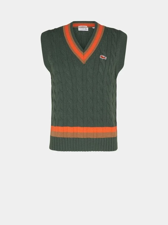 Zdjęcie produktu Sweter Lacoste oliwkowy