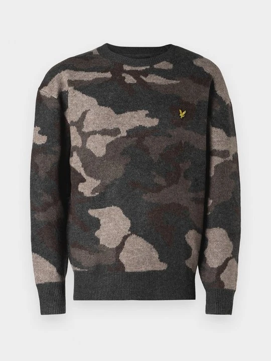 Zdjęcie produktu Sweter Lyle & Scott antracytowy