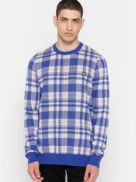 Zdjęcie produktu Sweter Lyle & Scott niebieski