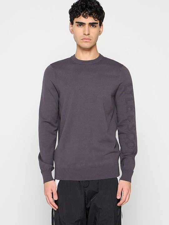Zdjęcie produktu Sweter Lyle & Scott ciemnoszary