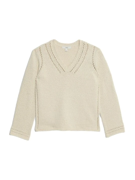 Zdjęcie produktu Sweter Marks & Spencer beżowy