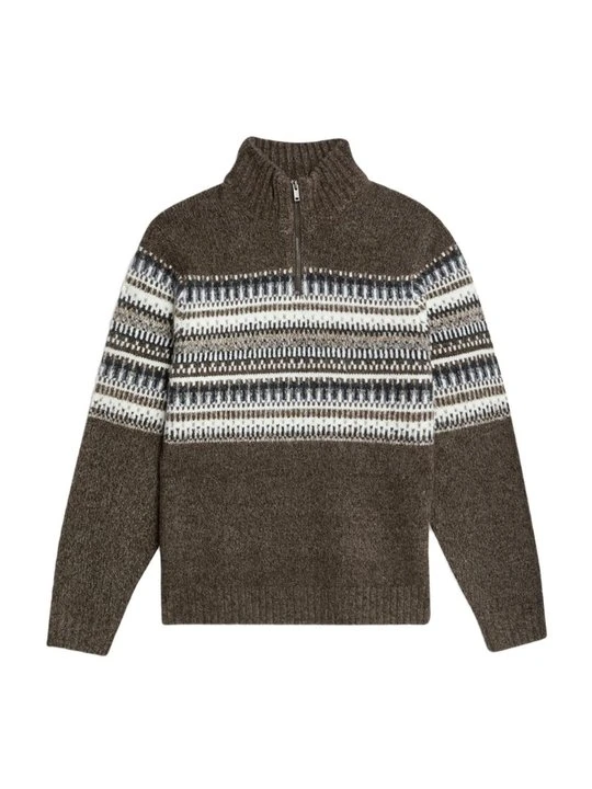 Zdjęcie produktu Sweter Marks & Spencer brązowy melanż