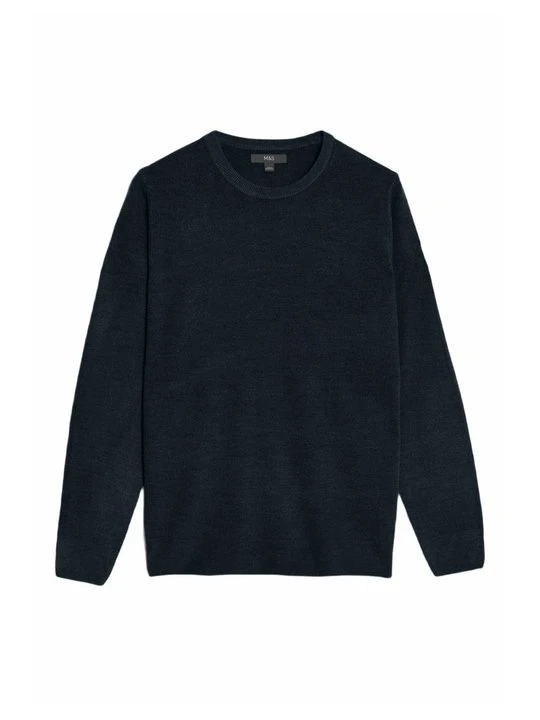 Zdjęcie produktu Sweter Marks & Spencer granatowy