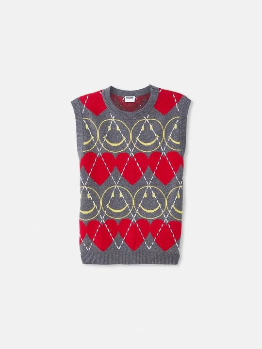 Zdjęcie produktu Sweter MOSCHINO szary