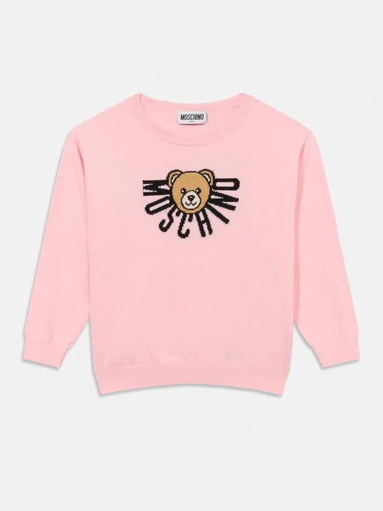 Zdjęcie produktu Sweter MOSCHINO jasnoróżowy