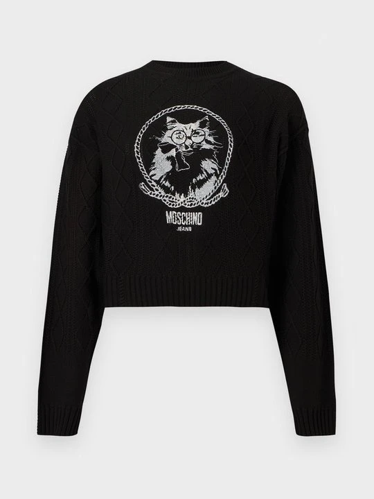 Zdjęcie produktu Sweter MOSCHINO czarny