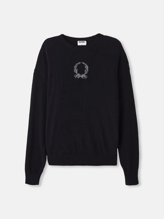 Zdjęcie produktu Sweter MOSCHINO czarny