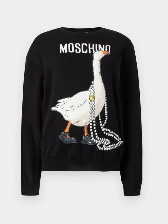 Zdjęcie produktu Sweter MOSCHINO czarny